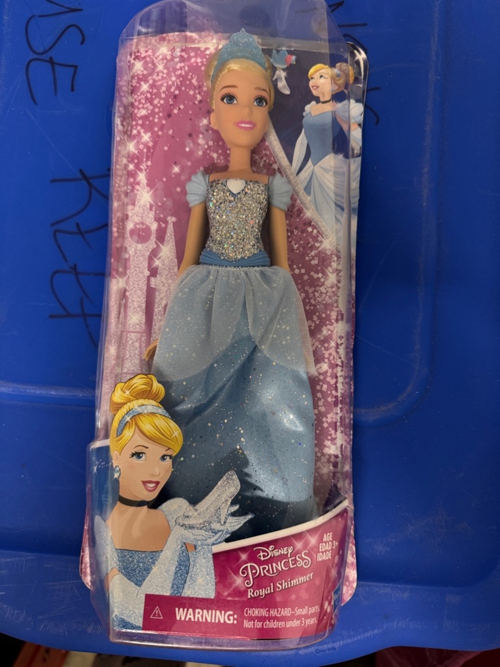 Disney Cinderella Doll in Sparkling Light Blue Gown